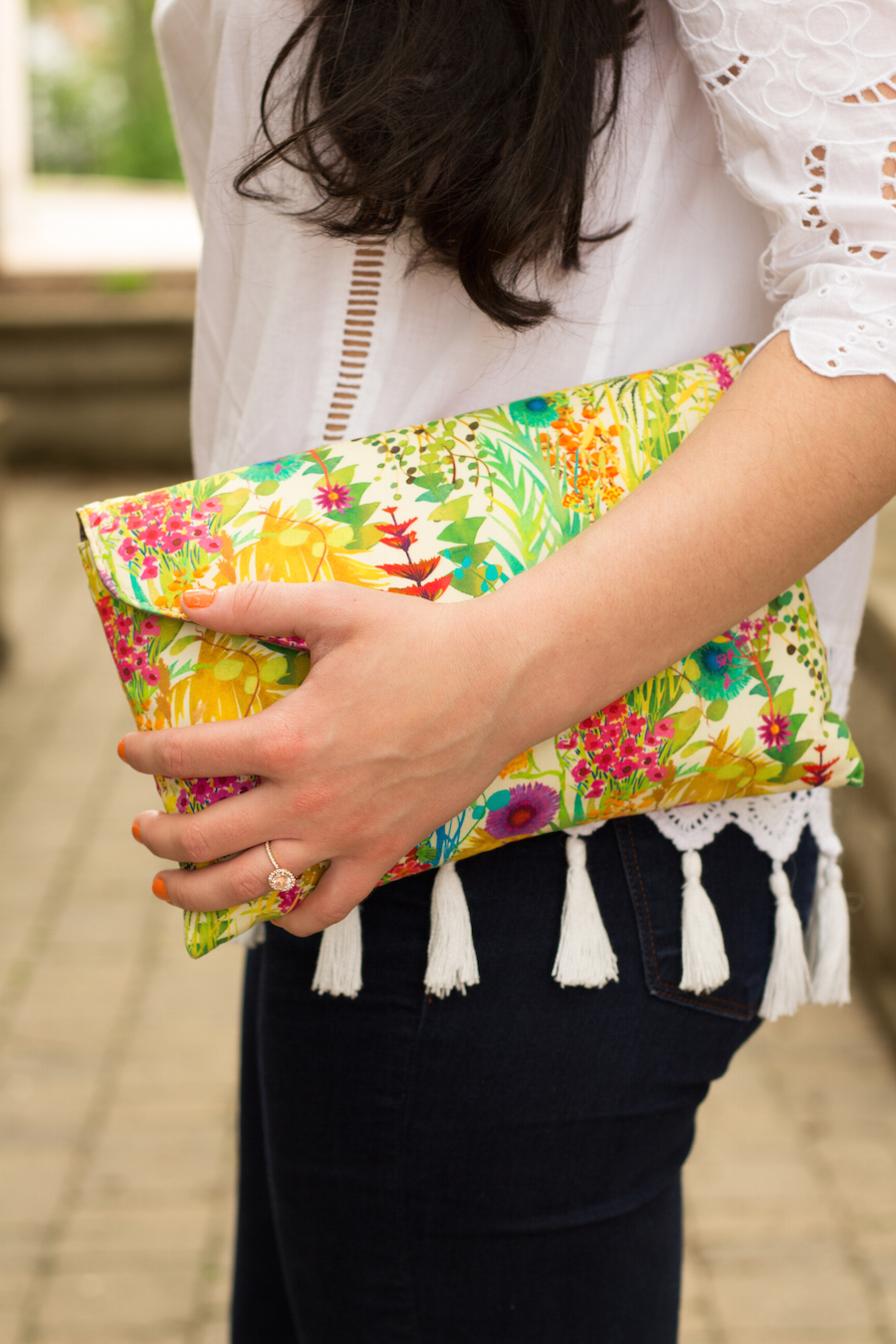 Monde et Mode | Floral Clutch