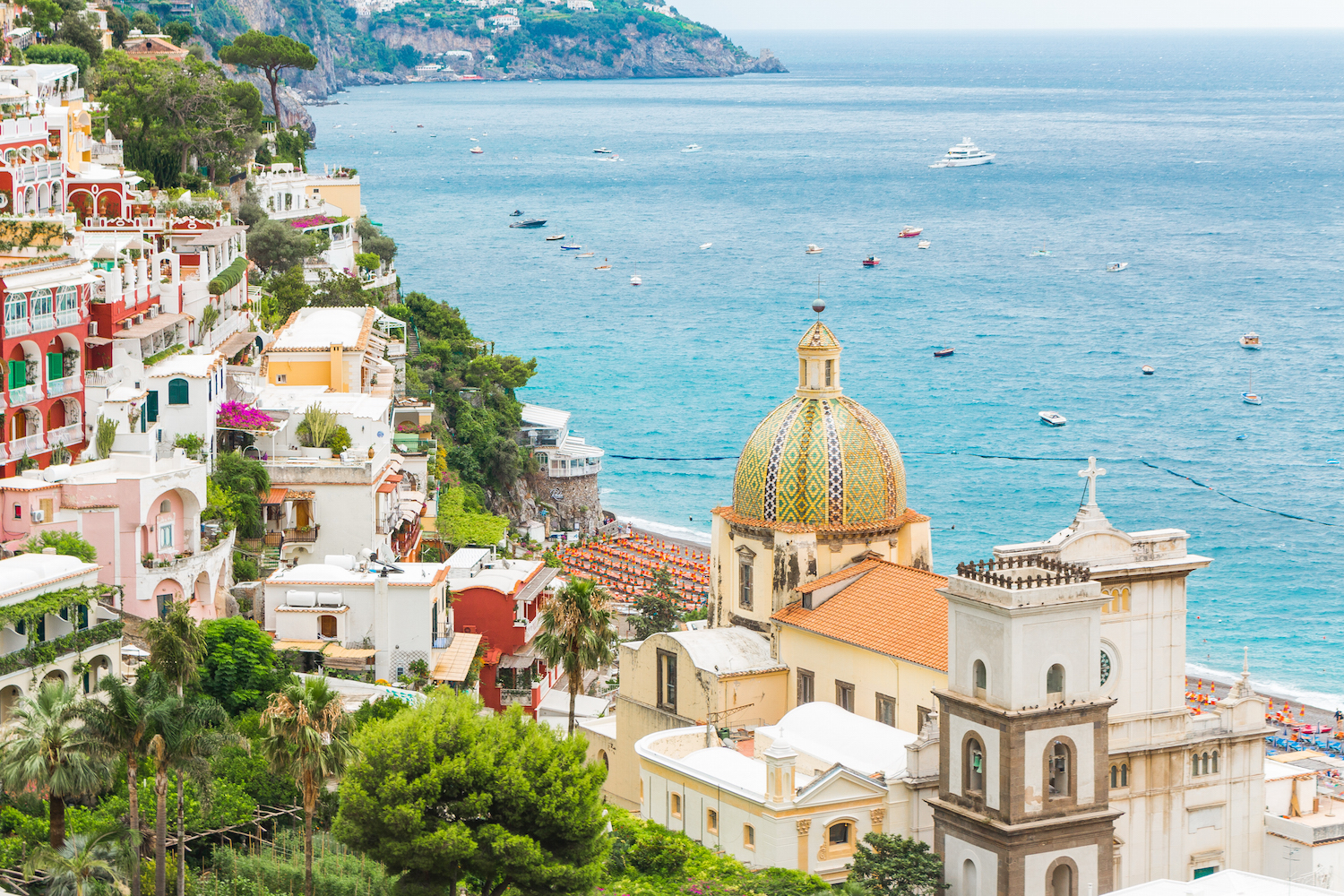 a stroll through positano